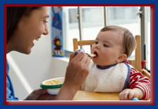 Mother Feeding Baby