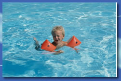 Boy Swimming