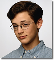 boy with glasses