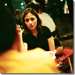 woman smoking